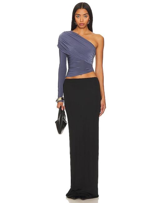 Lovers + Friends Blue Jaya Top