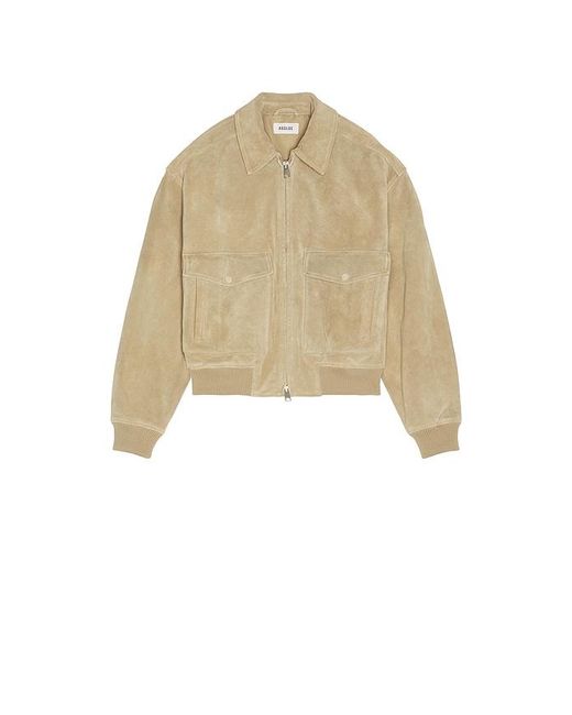 Agolde Natural Emil Bomber for men