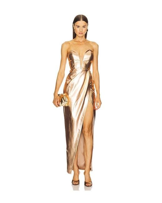 Michael Costello White X Revolve Jake Gown