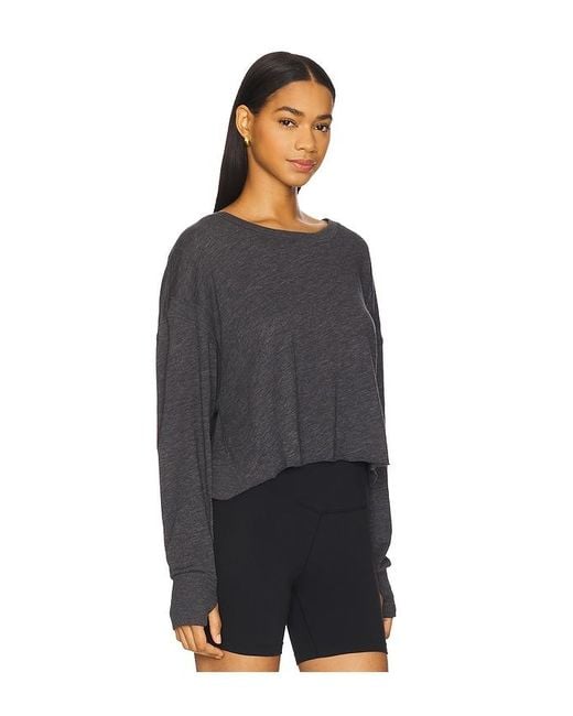 Free People Black X Fp Movement My Time Layer Top