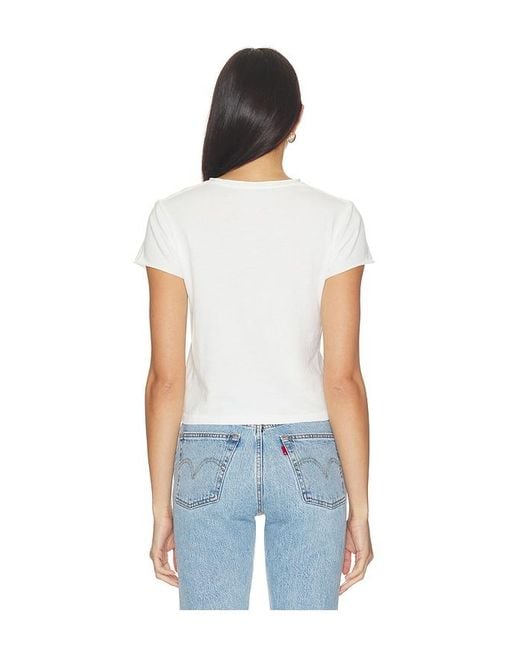 Junk Food Blue Giddy Up Snoopy Tee