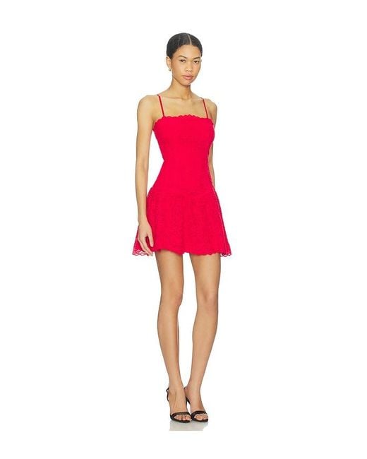 Saylor Red Gabriele Dress