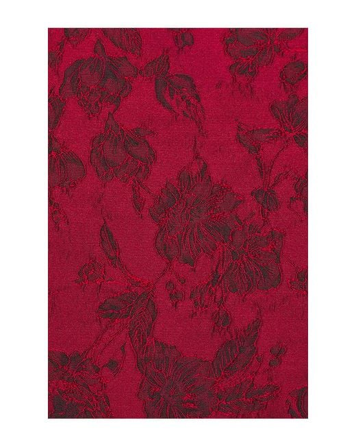Amanda Uprichard Red X Revolve Braswell Top