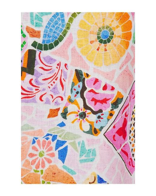 Seafolly Multicolor Beach Boheme Bandeau Mini Dress