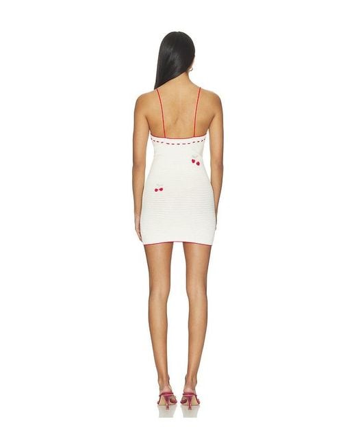 LoveShackFancy White Yelena Dress
