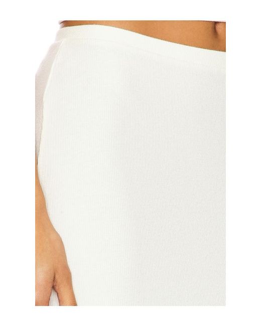ÉTERNE White Emma Skirt