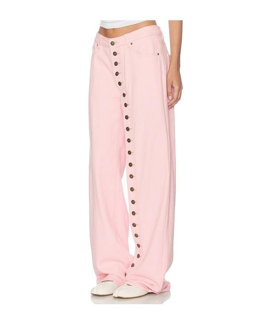 Lioness Pink Penny Jeans