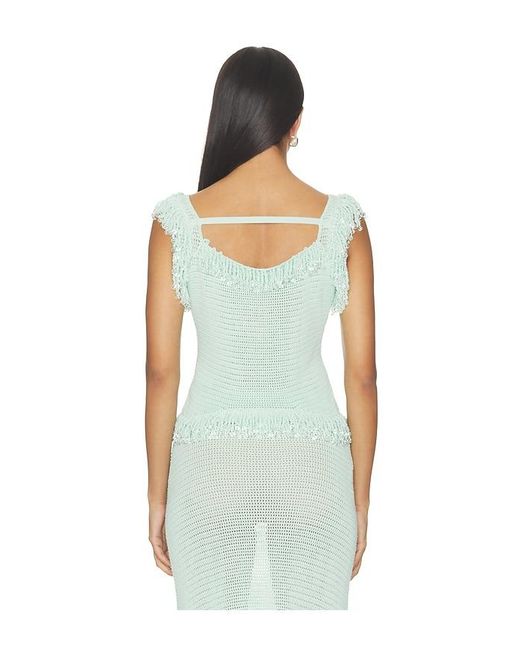 Paris Georgia Multicolor Fringe Top