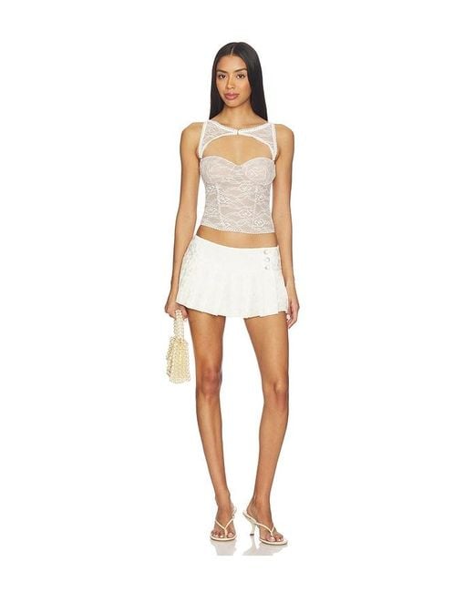 I.AM.GIA White Kiana Bustier
