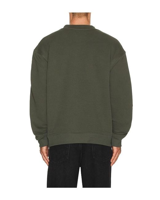 AllSaints Green Haven Crew Sweatshirt for men