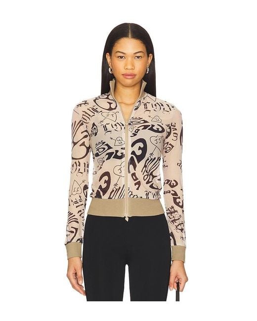 Juliet Johnstone Natural Mesh Track Jacket