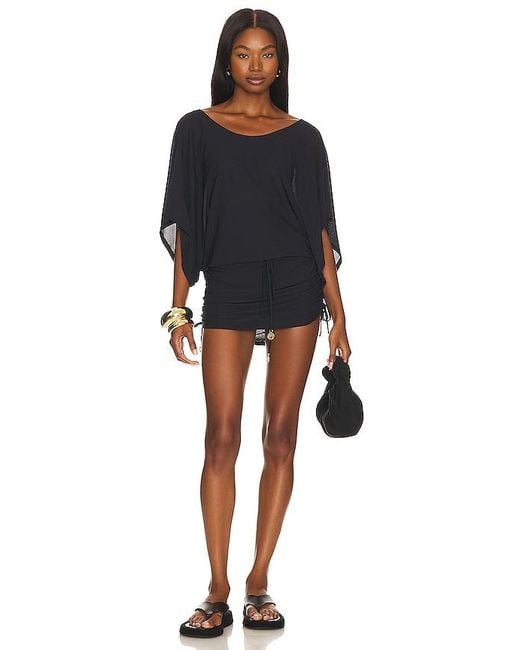 Luli Fama Black South Beach Dress