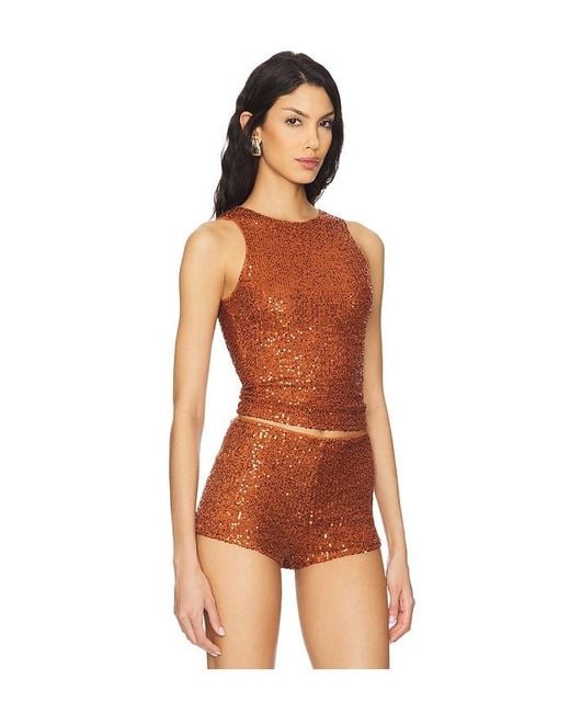 superdown Orange Maja Top