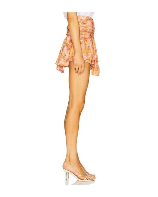 IRO Orange Issah Skirt