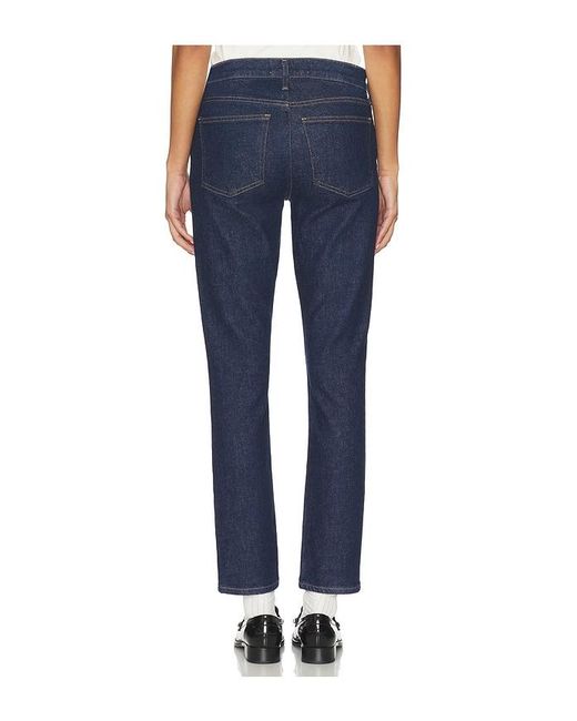Agolde Blue Cocktail Low Rise Ankle Slim Jeans