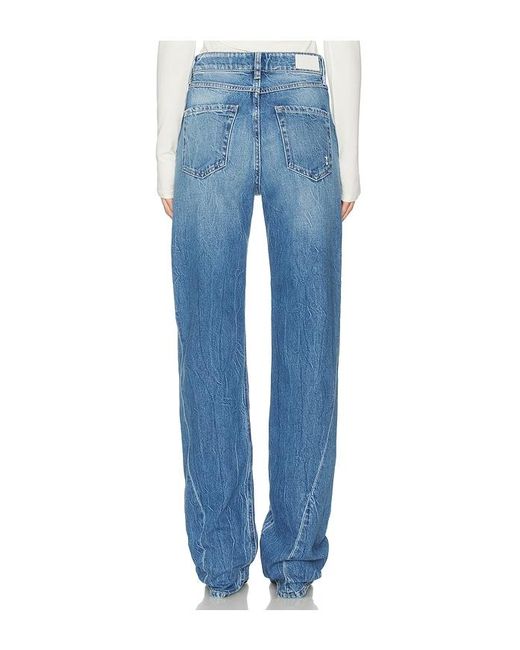 ICON DENIM Blue Annie Straight Jeans