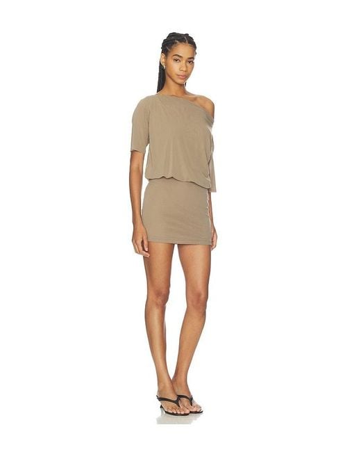 superdown Natural Olya Mini Dress