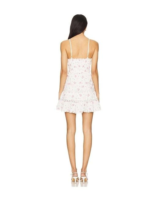 LoveShackFancy White Solbina Dress