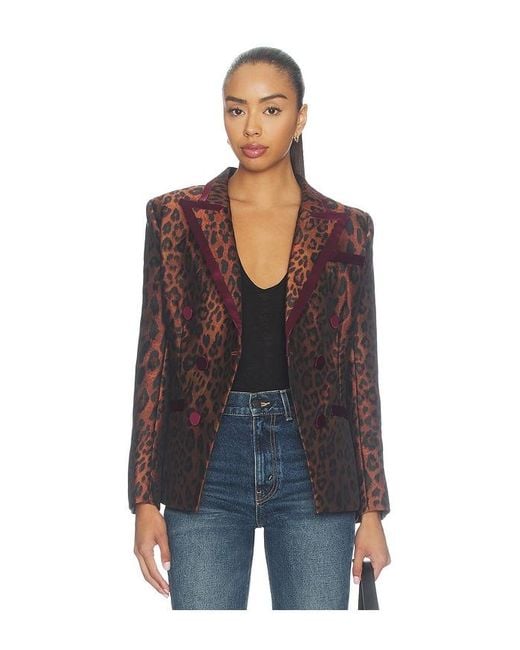L'Agence Red Kyomi Blazer