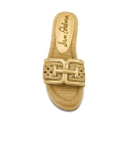 Sam Edelman Metallic Pauleena Weave Sandal