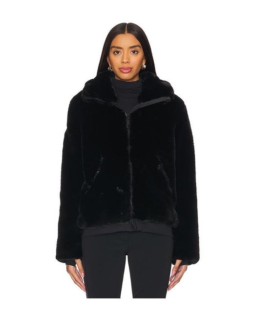 Sam. Black Nicole Faux Fur Jacket