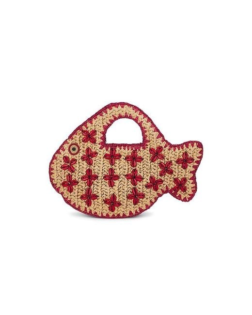 Simon Miller Red Puka Fish Bag