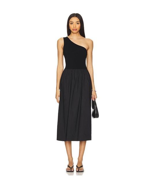 Rails Black Midi-Kleid Anita