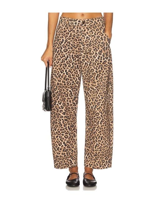 LNA Natural Hose Mit Leopardenmuster Cross Creek