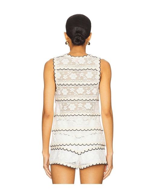 Show Me Your Mumu White Take It Easy Tank