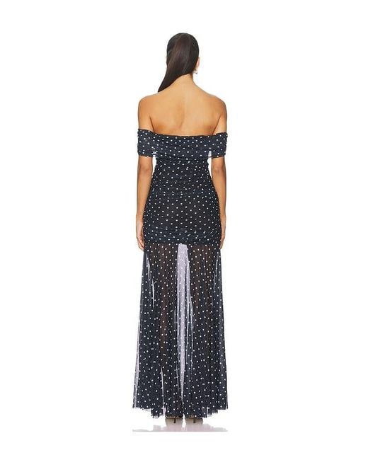 MAJORELLE Blue Lena Gown