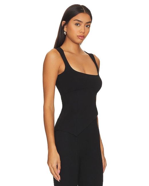 Lovers + Friends Black Penn Top