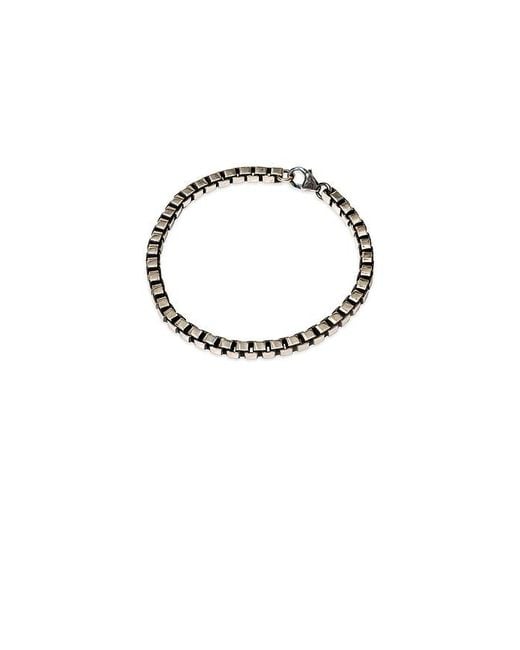 LOUPN Blue Box Chain Bracelet for men