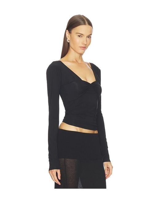 The Line By K Black Rian Top