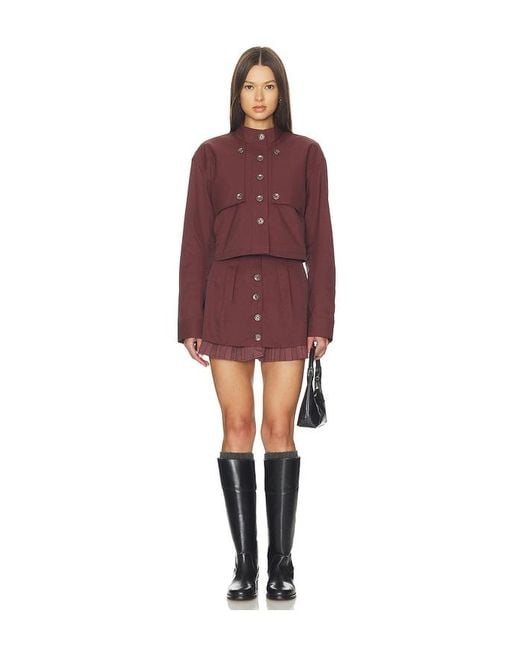 OSIS STUDIO Red X Revolve Stacey Skirt