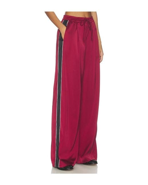 Gestuz Red Tracey High Waisted Pants