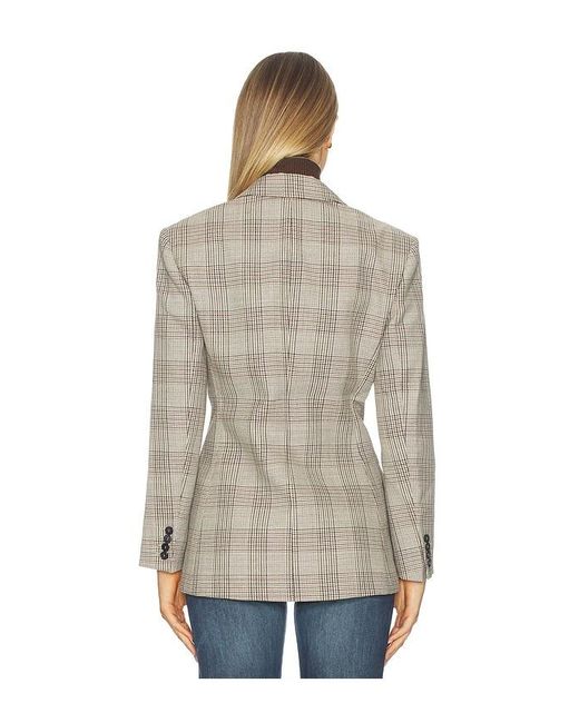 Anine Bing Natural Aretha Blazer