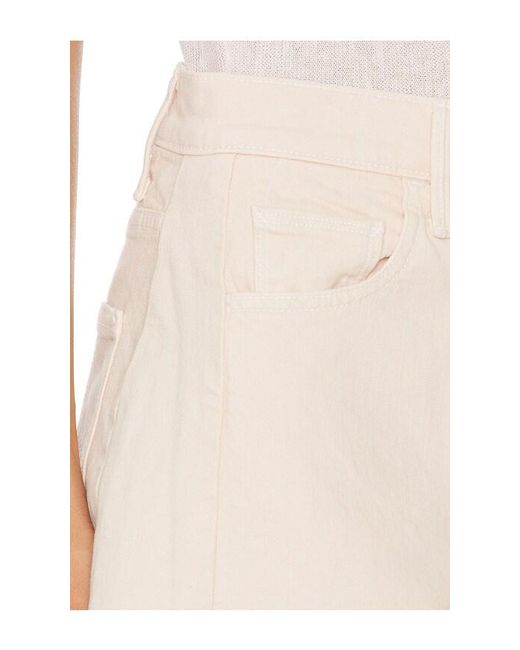 Mother Natural The Half-Pipe Bermuda Fray Shorts
