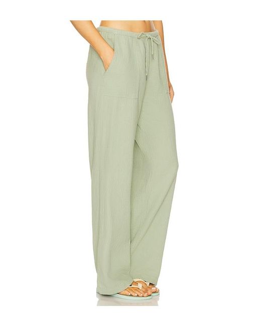 Bobi White Wide Leg Pant