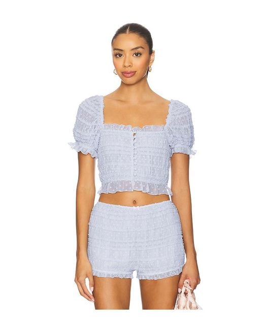 MAJORELLE Olivia トップ White