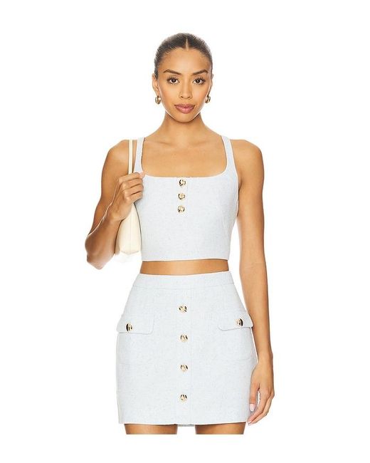 Karina Grimaldi White Sunny Top