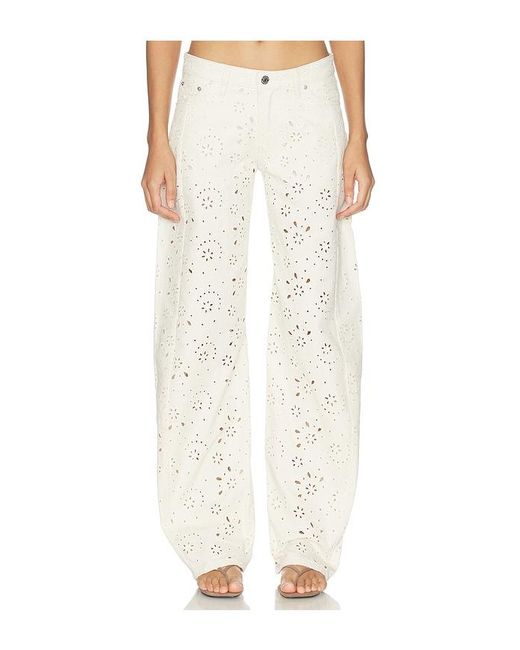 Steve Madden White Rori Jean