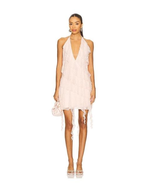 Lovers + Friends White Payton Mini Dress