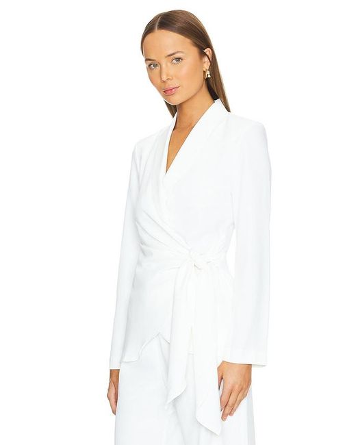 Amanda Uprichard White Vera Blazer
