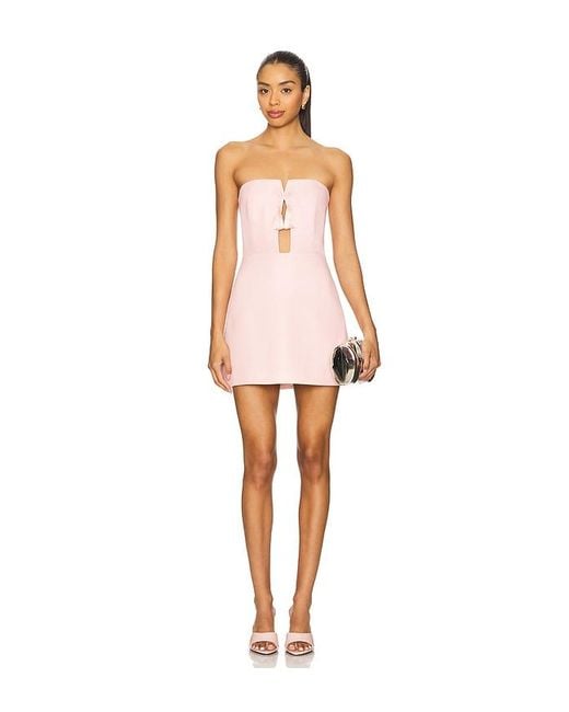 SAU LEE White X Revolve Isla Dress