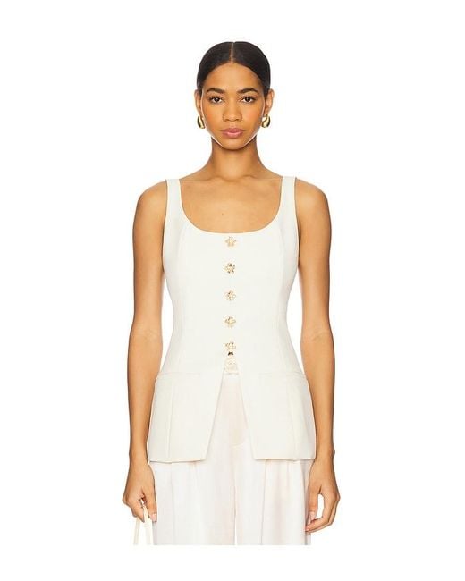 Cami NYC White Audra Top
