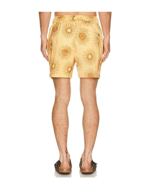 Onia Yellow Charles 5 Swim Trunk for men