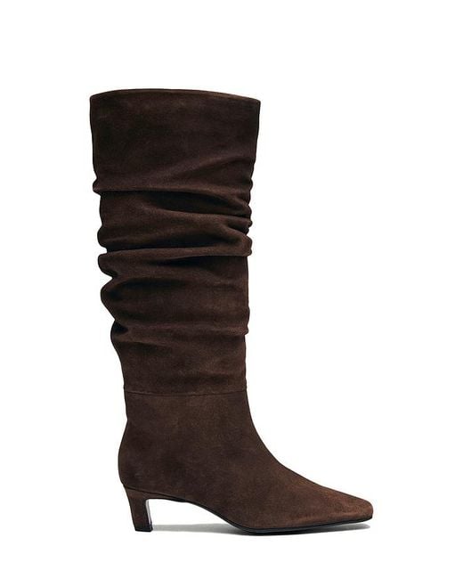 Alohas Brown Kalila Suede Boot