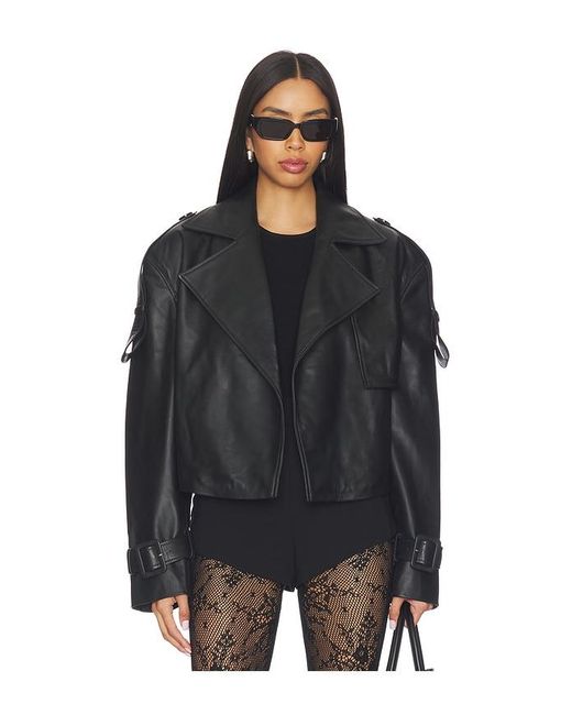 Manokhi Black Hana Jacket