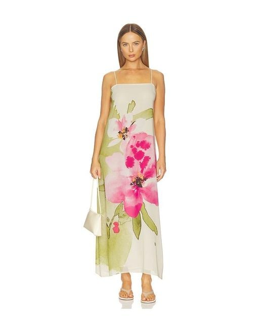 Especia White Kleid Java Tropical