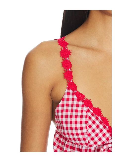 Peixoto Red Sienna Top